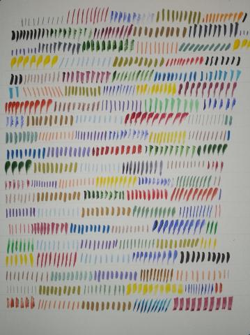 "Senbon" (a little piece of art in honor of 1,000 punches)